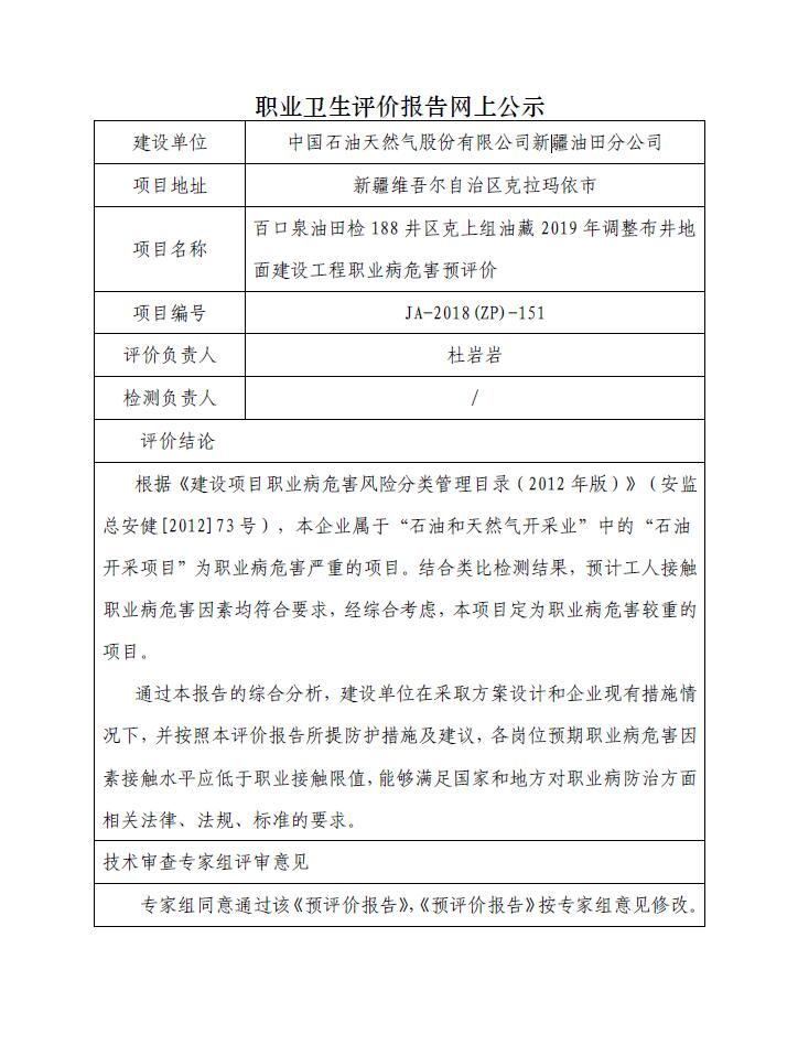 JA-2018(ZP)-151百口泉油田检188井区克上组油藏2019年调整布井地面建设工程职业病危害预评价.jpg